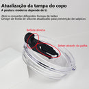 Copo Térmico Inox com Canudo