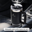 Copo Térmico Inox com Canudo