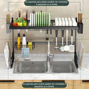 Organizador de Pia de Cozinha Compacto e Multifuncional