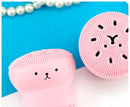 Esponja de Limpeza Facial de Silicone