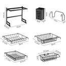 Organizador de Pia de Cozinha Compacto e Multifuncional