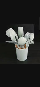 Jogo de Utensílios De Cozinha de Silicone