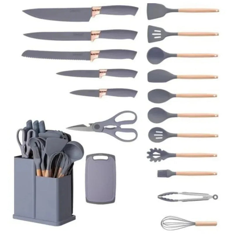 Conjunto Completo de Utensílios de Cozinha