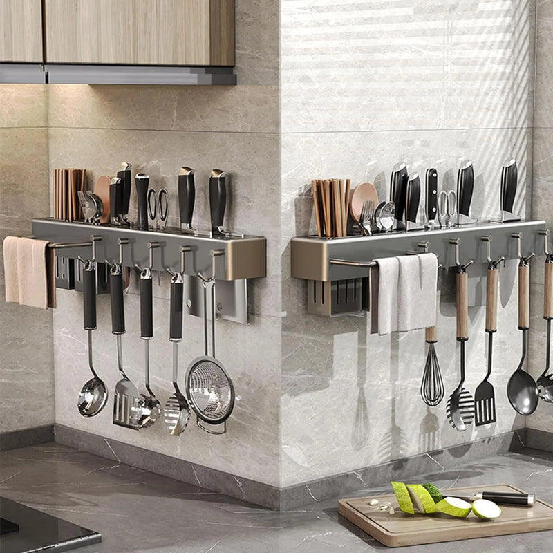 Suporte Multifuncional em Aço Inox