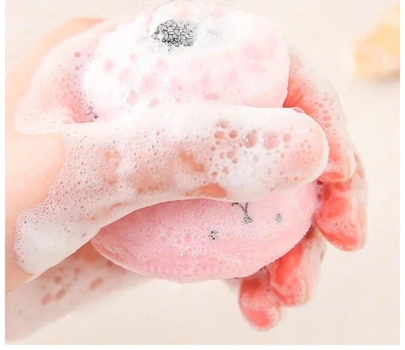 Esponja de Limpeza Facial de Silicone