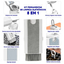 Kit de Limpeza Multifuncional 8 em 1