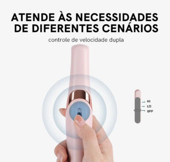 Lixador de Pé Elétrico Portátil